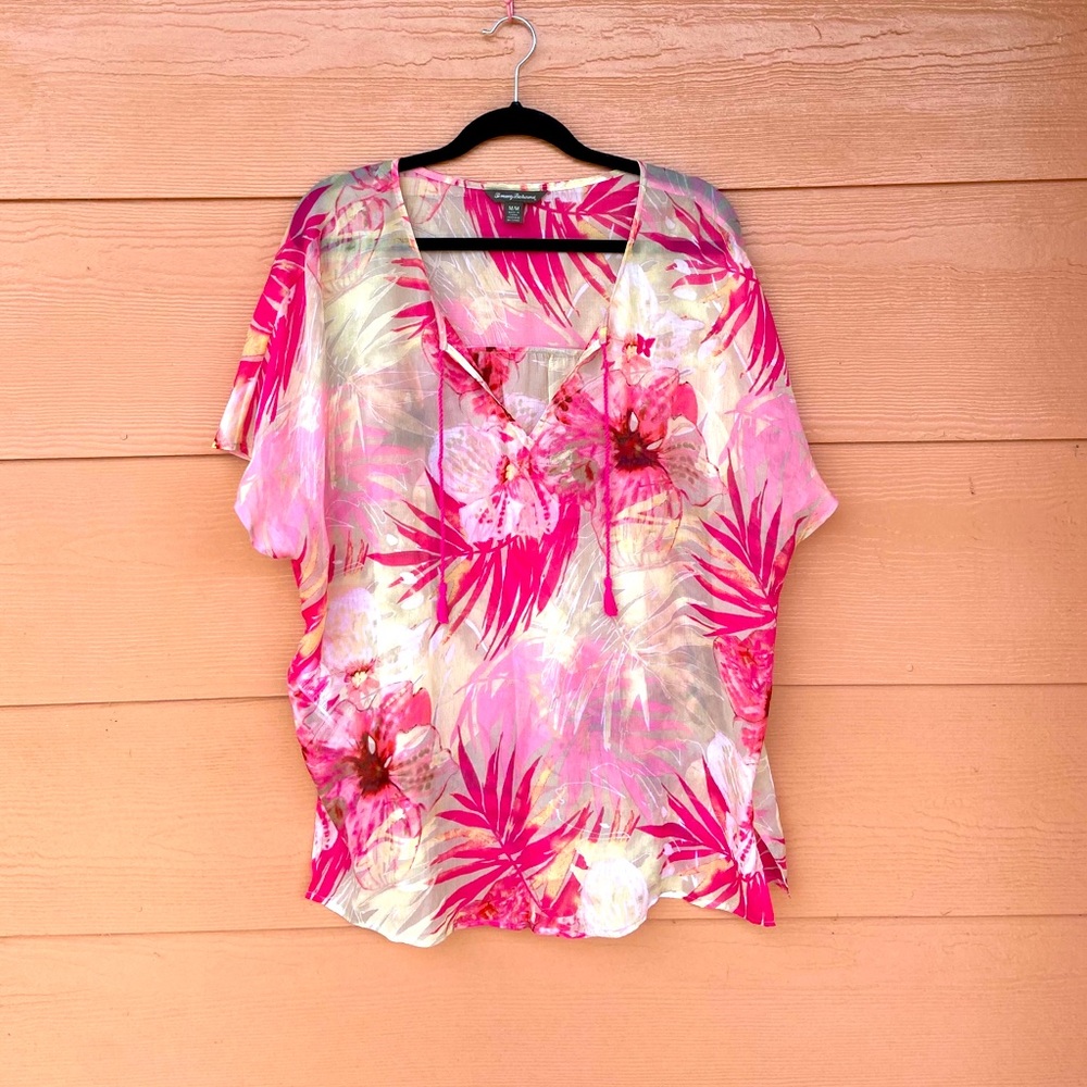 🐣SPRING SALE NWOT Tommy Bahama Sheer Top M
